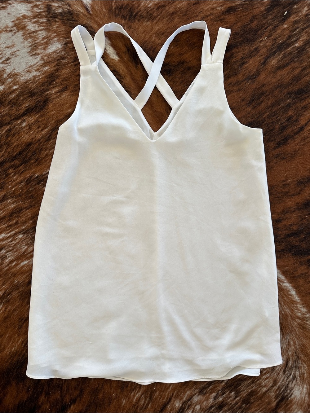 River island dressy white blouse size 8